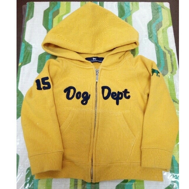 DOG DEPT(ドッグデプト)のDOGDEPT パーカー　90 キッズ/ベビー/マタニティのキッズ服男の子用(90cm~)(ジャケット/上着)の商品写真