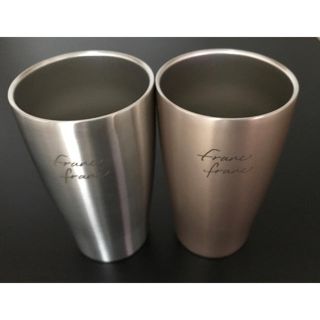 フランフラン(Francfranc)の★フランフランFrancfrancタンブラーステンレス2個セット★(タンブラー)