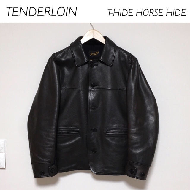 馬皮【美品】TENDERLOIN T-HIDE HORSE HIDE ブラック