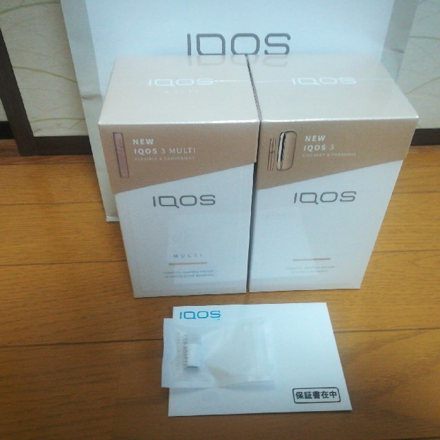お手軽価格で贈りやすい IQOS 未開封 新品 MULTIセット IQOS3 3+ IQOS - タバコグッズ