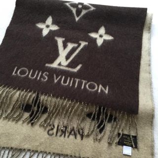 ルイヴィトン(LOUIS VUITTON)のLOUIS VUITTON🎀ルイヴィトン♡カシミヤ100%大判ストール🎀(マフラー/ショール)