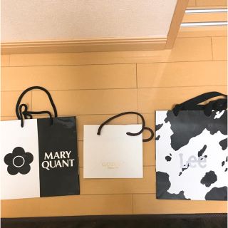 マリークワント(MARY QUANT)のショップ袋  Lee    GODIVA    MARYQUANT(ショップ袋)