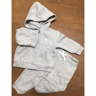 ラルフローレン(Ralph Lauren)のスウェット上下セット 9M (グレー)(その他)