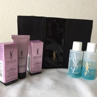 イヴサンローランボーテ(Yves Saint Laurent Beaute)のイヴサンローランポーチ&フォーエバーミニ5点(サンプル/トライアルキット)