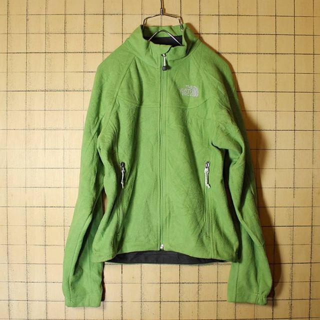 THE NORTH FACE(ザノースフェイス)のノースフェイス フリース ジップアップ ジャケット ライトグリーンXS aw60 レディースのジャケット/アウター(ブルゾン)の商品写真