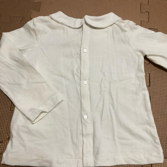 ZARA(ザラ)の新品  丸襟 シャツ ZARA キッズ/ベビー/マタニティのキッズ服女の子用(90cm~)(ブラウス)の商品写真