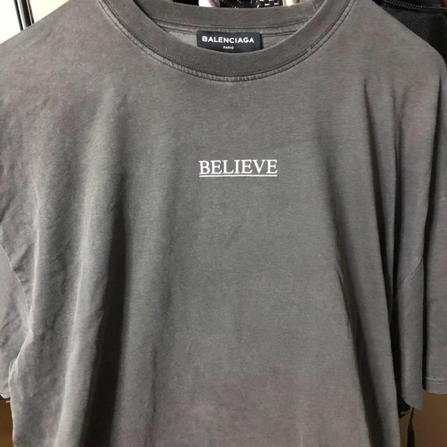 Tシャツ/カットソー(半袖/袖なし)BALENCIAGA BELIEVE Tシャツ