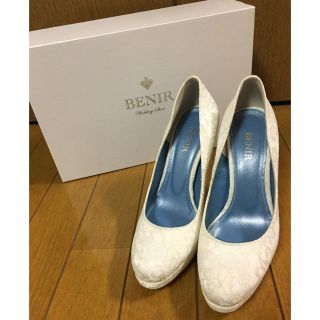 BENIR  ウェディングシューズ34(ハイヒール/パンプス)