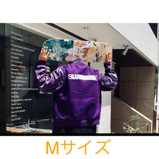 シュプリーム(Supreme)のsupreme motion logo varsity jacket Mサイズ(レザージャケット)