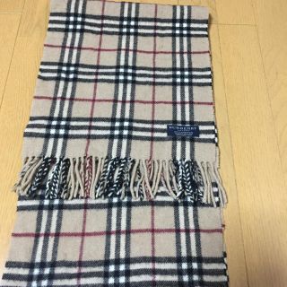 バーバリー(BURBERRY)のバーバリーラムウール100%マフラー ☆値下げし☆専用(マフラー/ショール)