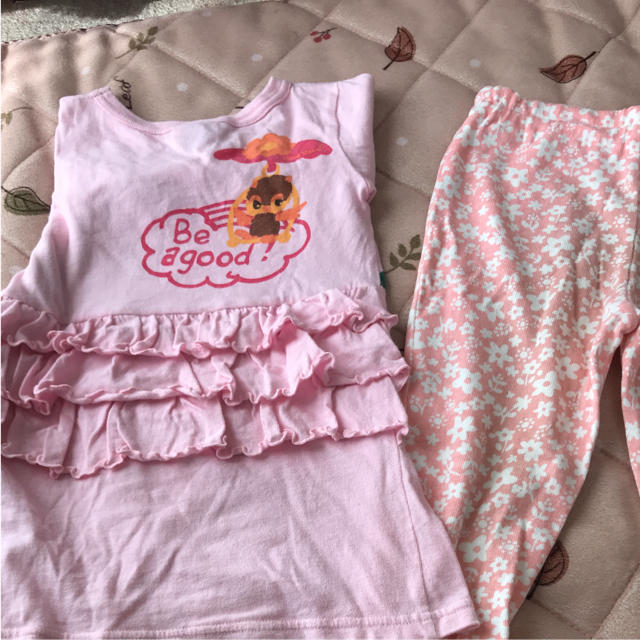 Vanana(バナナ)のバナバナ★２点セット １００ キッズ/ベビー/マタニティのキッズ服女の子用(90cm~)(Tシャツ/カットソー)の商品写真