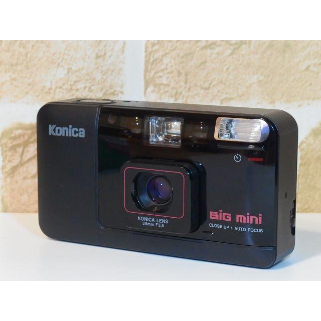 KONICA MINOLTA(コニカミノルタ)のBIG mini ビックミニ フィルムカメラ 実用品 フィルム付 スマホ/家電/カメラのカメラ(フィルムカメラ)の商品写真