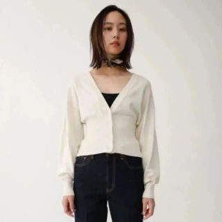 マウジー(moussy)のmoussy♡タイトニットカーディガン(カーディガン)