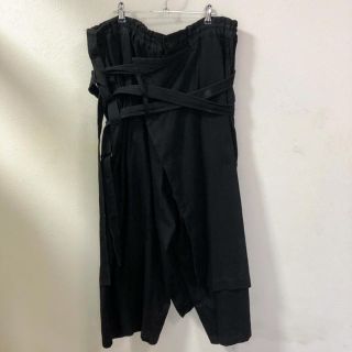 BYohji Yamamoto ヨウジヤマモト ラップパンツ