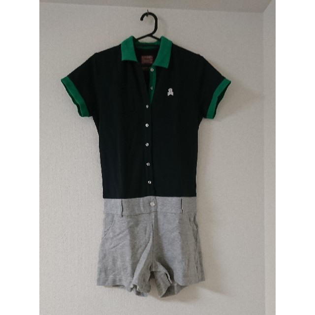 MARK & LONA 黒 オールインワン つなぎ サロペット M オンライン