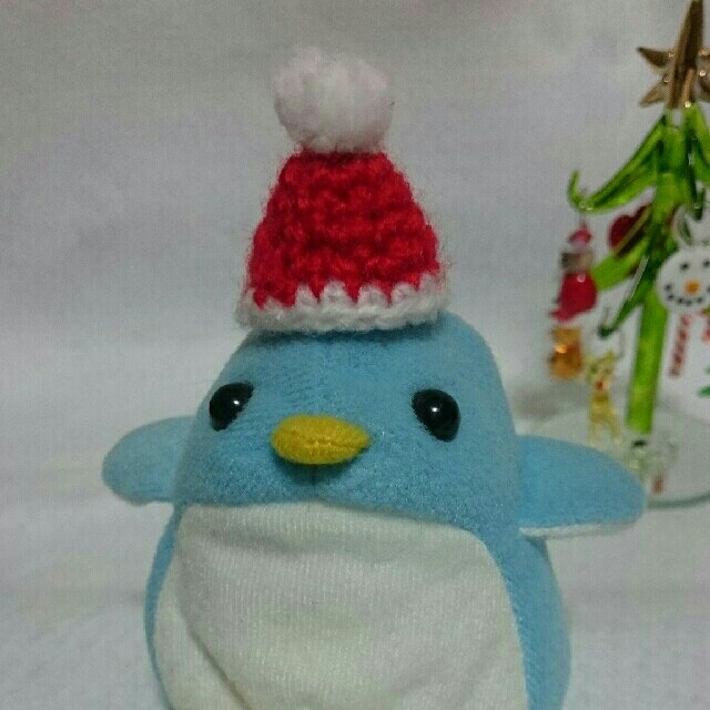 クリスマス 小動物 ハムスター 帽子 ハンドメイドのペット(おもちゃ/ペット小物)の商品写真