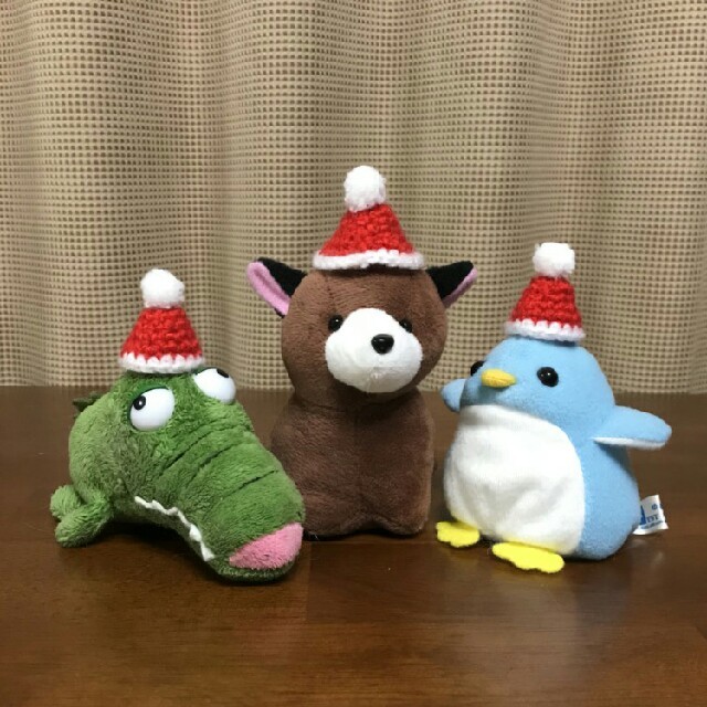 クリスマス 小動物 ハムスター 帽子 ハンドメイドのペット(おもちゃ/ペット小物)の商品写真