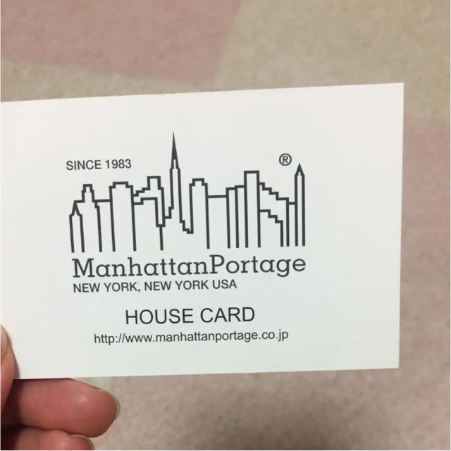 Manhattan Portage(マンハッタンポーテージ)の18日まで！マンハッタンポーテージポイントカード その他のその他(その他)の商品写真