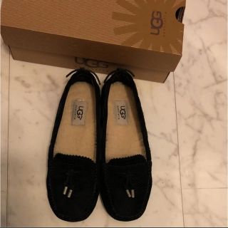 アグ(UGG)の☆お値下げ☆UGG  モカシン ブラック 23.5cm(スリッポン/モカシン)