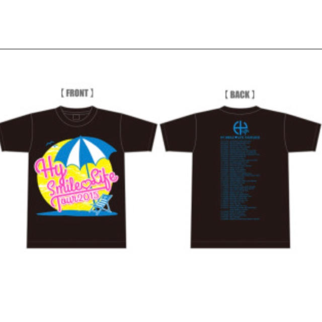 HY ライブツアーTシャツ XL エンタメ/ホビーのタレントグッズ(ミュージシャン)の商品写真