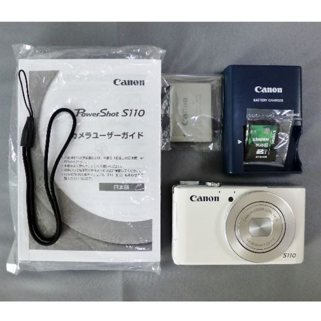 5倍Ｆ値Canon F2 レンズ　コンデジ　　　　Ｗi-Fi　タッチパネル　S110