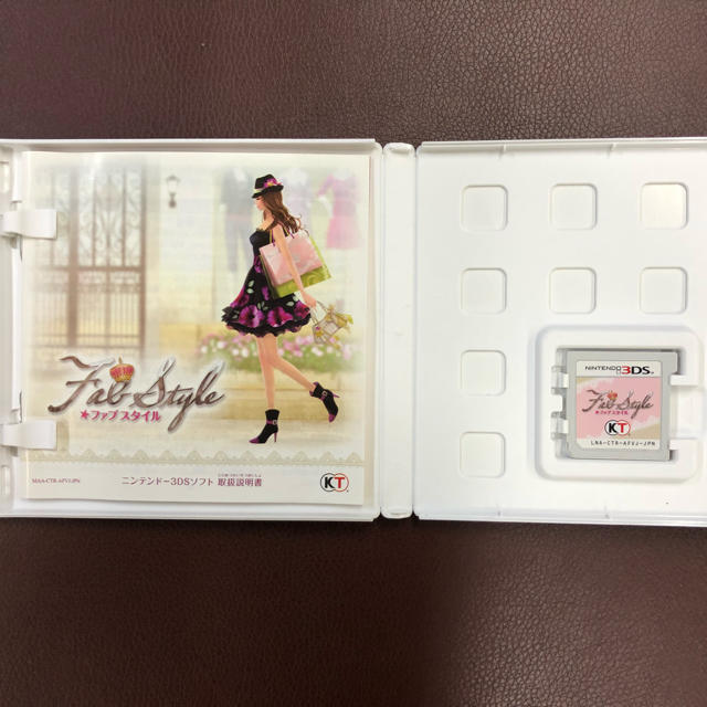 ニンテンドー3DS(ニンテンドー3DS)のFabStyle (ファブスタイル) (通常版) - 3DS エンタメ/ホビーのゲームソフト/ゲーム機本体(携帯用ゲームソフト)の商品写真