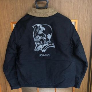 アベイシングエイプ(A BATHING APE)のURSUS BAPE N-1 デッキジャケット(ミリタリージャケット)