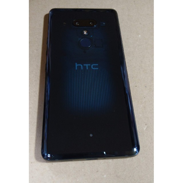 【超美品】HTC U12+ トランスルーセント ブルー 青国内版simフリー