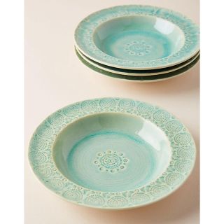 アンソロポロジー(Anthropologie)のアンソロポロジー ウェッジウッド スープボウル 4つセット(食器)