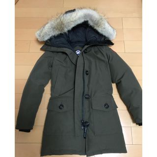 カナダグース(CANADA GOOSE)の超美品！カナダグース ブロンテ カーキ(ダウンジャケット)