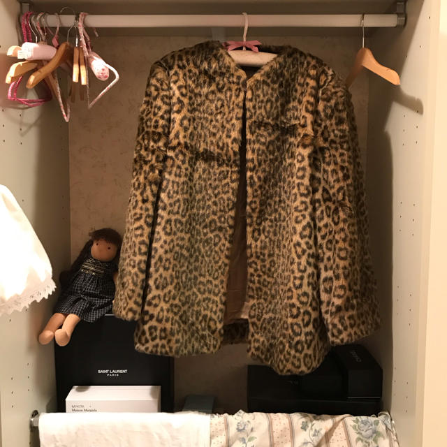 france vintage leopard fur coat. 1