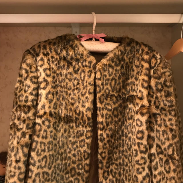 france vintage leopard fur coat. 2