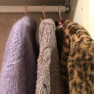 france vintage leopard fur coat.(毛皮/ファーコート)