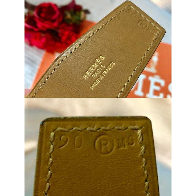 Hermes(エルメス)のpackt様専用 良品！ エルメス ベルト サイズ90 メンズのファッション小物(ベルト)の商品写真