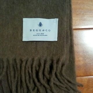 イエナ(IENA)の値下げしました☆BEGG&CO ストール ブラウン(ストール/パシュミナ)