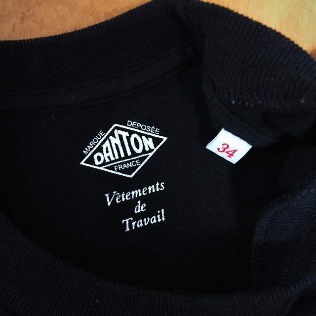 DANTON(ダントン)のDANTON ロンT ブラック レディースのトップス(Tシャツ(長袖/七分))の商品写真