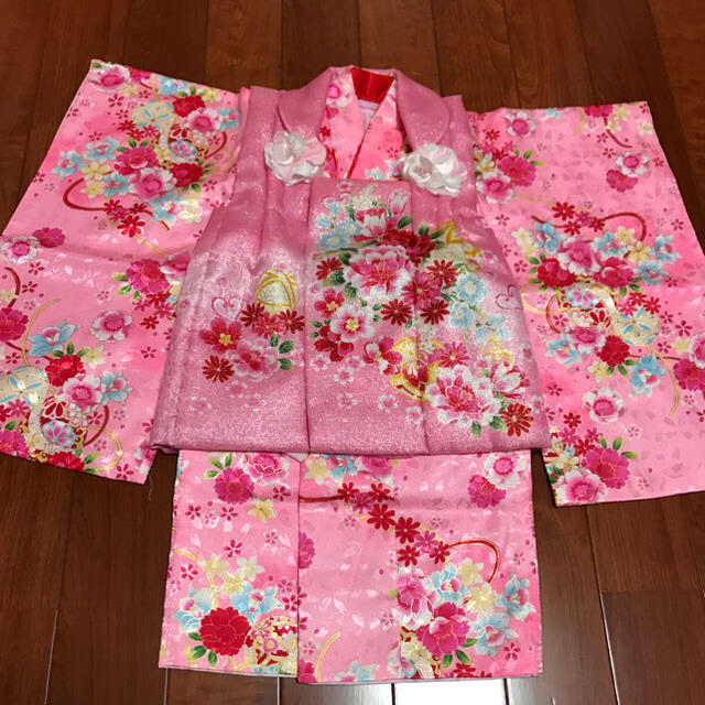 被布セット♡1歳後半から2歳♡ キッズ/ベビー/マタニティのキッズ服女の子用(90cm~)(和服/着物)の商品写真