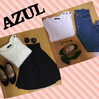 アズールバイマウジー(AZUL by moussy)のAZUL by moussyニット(ニット/セーター)