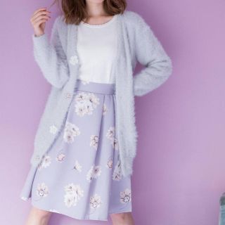 トッコ(tocco)のtoccocloset☆トッコクローゼット☆ふんわりタックグログランスカート(ひざ丈スカート)