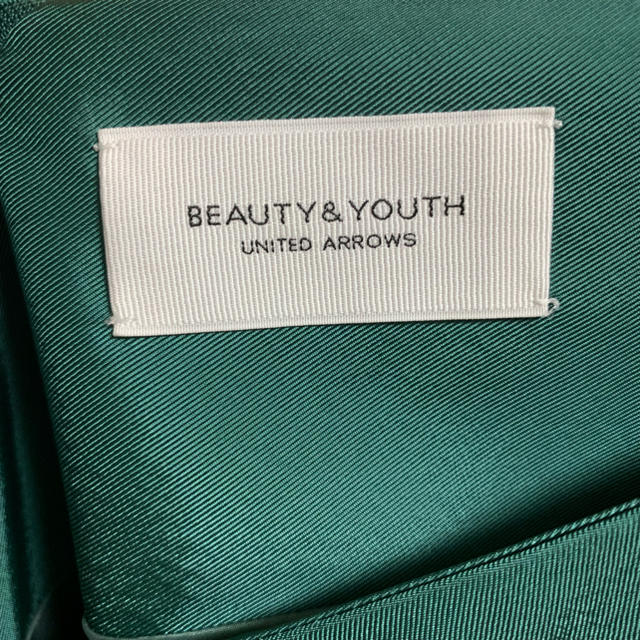 BEAUTY&YOUTH UNITED ARROWS(ビューティアンドユースユナイテッドアローズ)のツイルVネックドルマンスリーブドレス レディースのワンピース(ひざ丈ワンピース)の商品写真