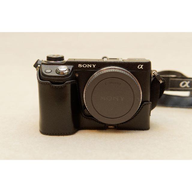 SONY　NEX-6ボディ　本革カメラケース付き