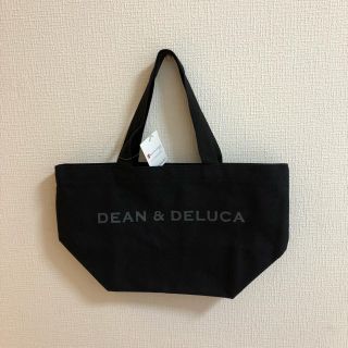 DEAN&DELUCA ディーン&デルーカ トートバッグ ブラック 黒 S(トートバッグ)