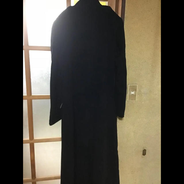 ZIGSAW(ジグソー)のジグソー ロングコート 黒 レディースのジャケット/アウター(ロングコート)の商品写真