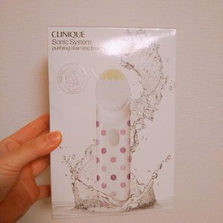 クリニーク(CLINIQUE)の【お塩様 専用】ソニックシステム＆アプリケーター(フェイスケア/美顔器)