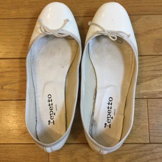 レペット(repetto)のまーる様専用 レペット サンドリヨン ホワイト 38(バレエシューズ)