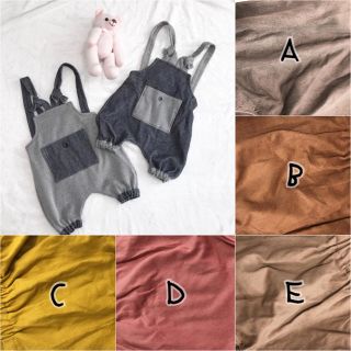 ベビーギャップ(babyGAP)のハンドメイド✳︎かぼちゃパンツサロペットとネックウォーマーセット(ファッション雑貨)