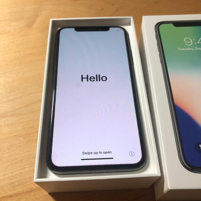 iPhone X ジャンク品 256GBスマホ/家電/カメラ