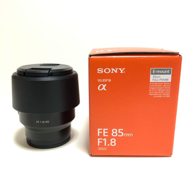 限定製作】 FE SONY - SONY 85mm SEL85F18 F1.8 レンズ(単焦点 ...