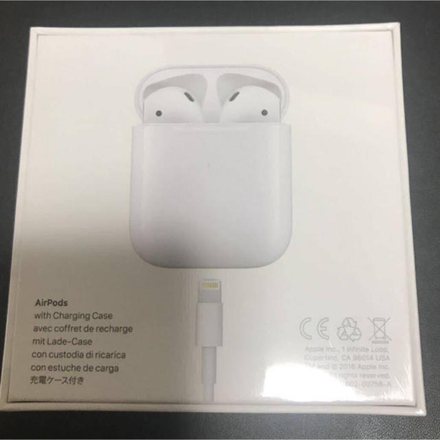 【新品未開封】AirPods MMEF2J/A