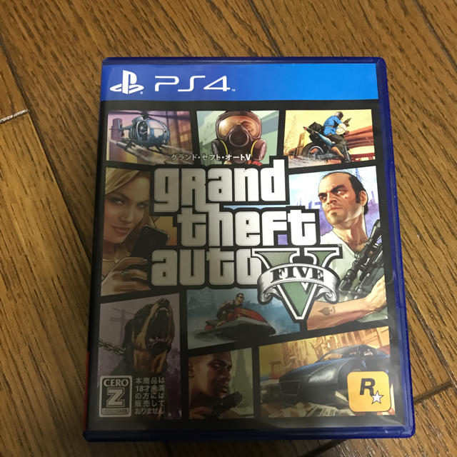 PlayStation4(プレイステーション4)のgta5 エンタメ/ホビーのゲームソフト/ゲーム機本体(家庭用ゲームソフト)の商品写真